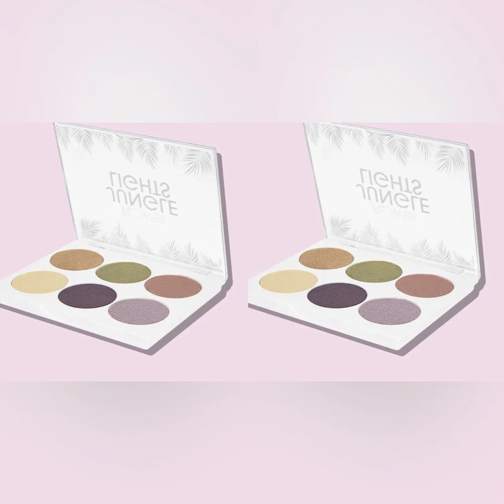 2 pack Flower JUNGLE LIGHTS SHADOW PALETTE new‎